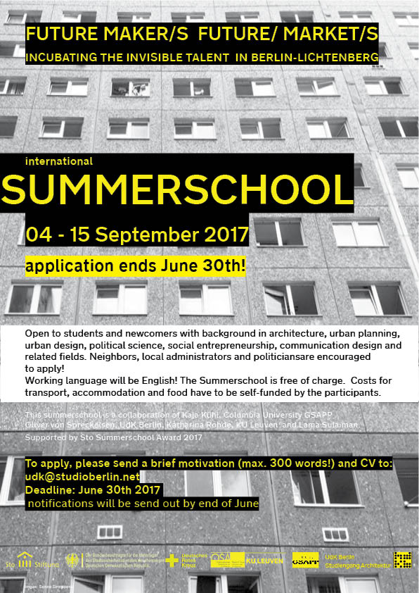 Open Call For Participation In International Summerschool In