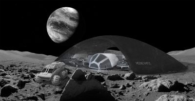 Credit: MoonVillage Design Studio, HB2, TU Vienna, project Moon Campus by Baris Dogan, Julia Oblitcova